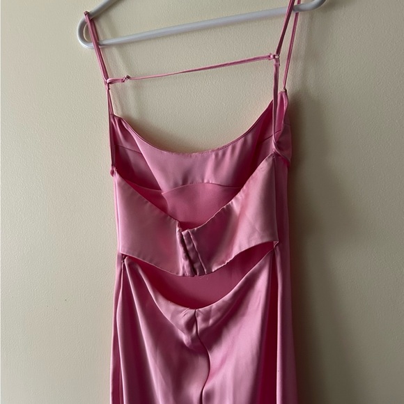 Zara Viral Slip Dress Out Pink Long Gown bloggers favourite - Picture 12 of 16